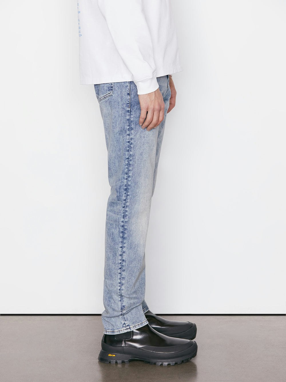 jeans side view